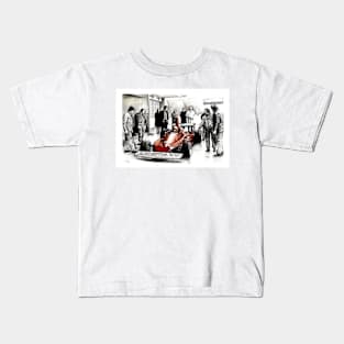 Niki Lauda. Ferrari 312T Kids T-Shirt